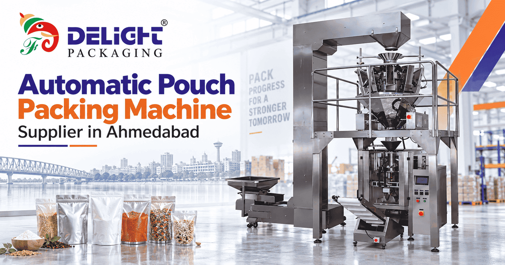 Chemical Grains packing machine