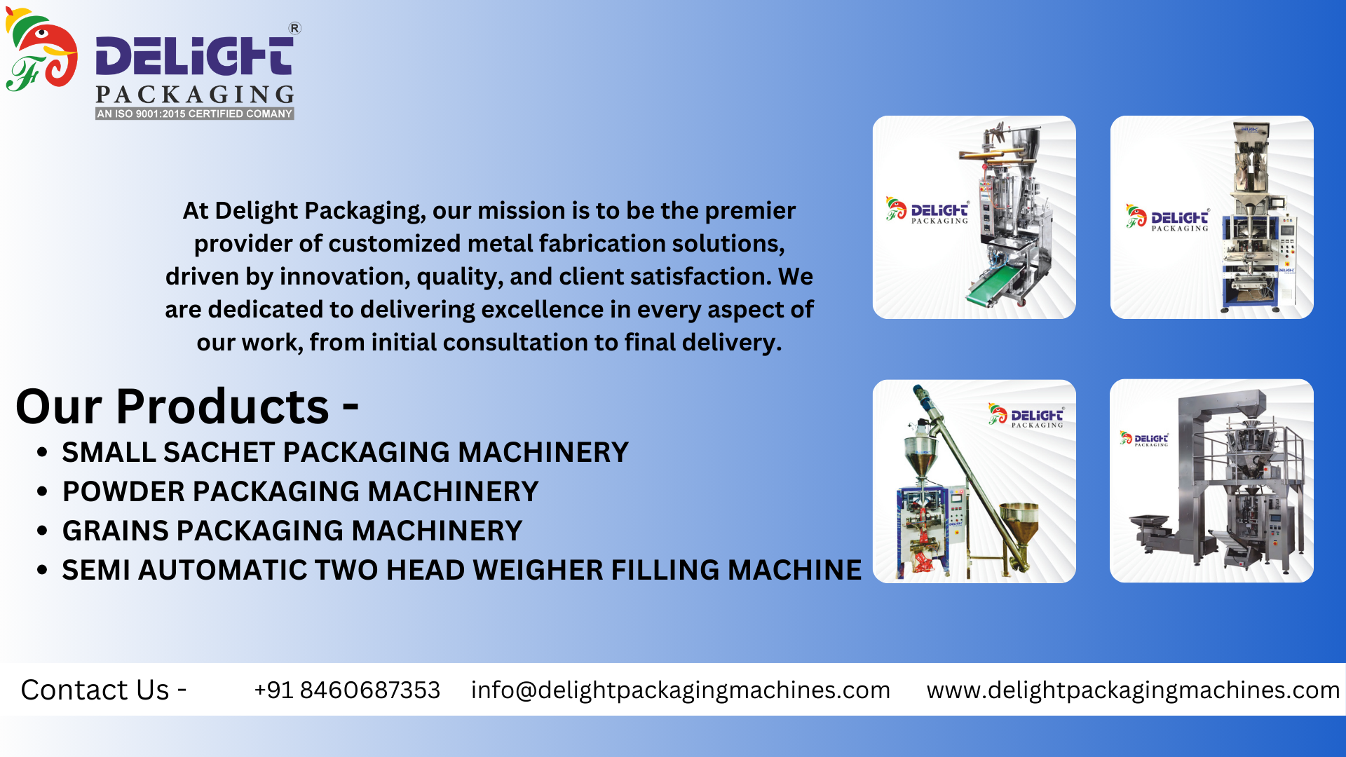 Whole Spices Packaging Machine